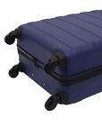 Travelers Club Navy Abs Austin 4 Piece Hardside Luggage Set T1052