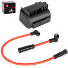 12v High Energy Coil Spark Plug Wire Cap For Softail Dyna Flh Fxr Xl Hd 3161483a