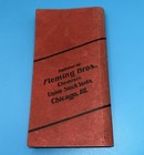 1920 Fleming s Vest-pocket Size Veterinary Adviser Book Ephemera Vet Medicine