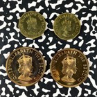 1966 Jersey 4x Coin Proof Set Lot b3410 With Case