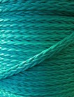 3 8  X 600 Ft  High Tenacity Hollow Braid Polyethylene Rope  Teal 