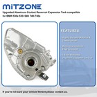 Aluminum Coolant Reservoir Expansion Tank For Bmw 530e 530i 540i 740i 740e