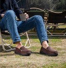 Hometop    Men s Classic Moccasin Slippers Comfy Memory Foam House Shoes-size 13