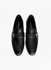 Men s Handmade Leather Shoes  Fashion Loafers  Black Formal Dress Shoes Men s
