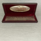 Longines Burgundy Red Watch Box Vintage
