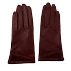 Dior christiandior Bordeaux Leather Women s Gloves