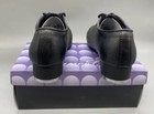 Nib New Dance Class Black Leather Jazz Tap Shoes Adult Ladies Size 8 5 M