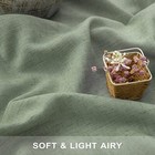 Curtains 84 Inch Length For Living Room 2 52 w X 84 l  pack Of 2  Light Sage