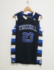 Men s Nathan Scott  23 One Tree Hill Basketball Jersey Black Hip Hop X-mas Party