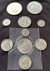Lot Of 10 - Us Silver Coins Ike   s  Benji   s  Washington   s  Rosie   s And Merc   s