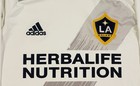 Adidas 2020 La Galaxy Home Jersey Authentic Long Sleeve Fi4020 Men   s Size Small
