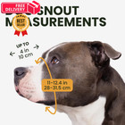 Bronzedog Pitbull Wire Basket Muzzle For Amstaff  Large Large  Leather  Steel