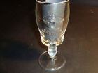 Circa 1910 Phoenix Brewing Company Embossed Stemware Glass  Louisville  Kentucky