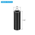 10 Pcs M6 Aluminum Spacers Metal Spacer Aluminum 1 4  Id X 1 2  Od X 1-1 2  L