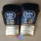 Custom Made Sparring Boxing Set Gloves   Head Guard Any Logo Or Name Black Gold