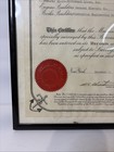1964 American Bureau Of Shipping Abs Certificate Of Classification For Machinery