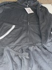 Ross Michaels Men s Hooded Jumpsuit - Zip Up One Piece Pajamas Gray Xl New Nwt