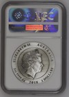 2018 Australia Silver 2 Dollars Ngc Ms-69 P 2oz Kookaburra High Relief