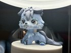 Lps Littlest Pet Shop Ooak Painted Custom Collie Main Five Blue Ocean Shark Tail