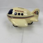 Vintage American Airlines Airplane Coin Bank Collectible Ceramic