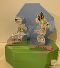 Nib Swarovski Disney100 Mickey Mouse Ab Effect Cute Crystal Figurine  5658442