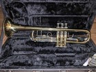 Bach Tr300 Trumpet Brass Musical Instrument Hard Case Bundle 