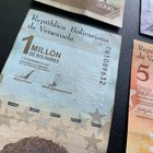 1 Million   19 Pcs Banknotes Lot  Venezuela Paper Money Currency Set Venezuelan