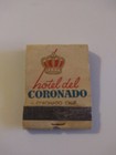 Vintage Matchbook Cover From Hotel Del Coronado California