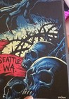 Metallica Seattle Poster 9 1 2024 N2 By Brandon Heart Official Numbered 841 900