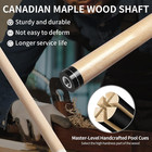 Pool Cue Set Of 4 - Canadian Maple Professional Pool Sticks  58   Pool Cue Stick