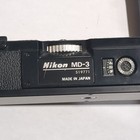 Nikon Md-3 Motor Drive Only No Battery Pack For F2 35mm Film Cameras Tested