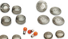 Harley-davidson Parts Unlimited Smoked Turn Signal Lens Kit With Amber Bulbs