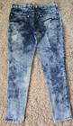 Justice Girls Acid Wash Jeggings   Skinny Jeans Stretch Denim Plus Size 14 5