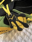 Youth 10-11 La Sportiva Stick-it Climbing Rock Shoes Green Yellow Excellent Cond