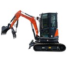 Agt 2 8ton Cfg35uf Mini Excavator Kubota Engine Enclosed Cab Hydraulic Thumb