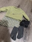 Perfectly Plaid Outfit American Girl Of Today Pleasant Company Sweater Necklace