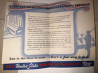 Ww2 Fold Out Booklet  War Bonds  Series E  From Dept Treasury 1942  Original