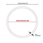 Hps 1 4 Id Clear High Temp Reinforced Silicone Heater Hose 10 Feet Roll Max