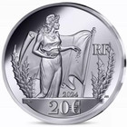 2024 France 20 Euro Liberty   Sower Proof 1 Oz  999 Silver Coin - 3 000 Mintage