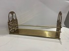 Vintage Solid Brass Wall Shelf   Handmade Brass Bathroom Brass Shelf