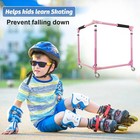 Ganfindx Folding Skater Aid Roller Skate Trainer Adjustable For Kids