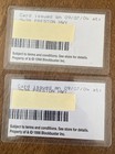 Set Of 2 Vintage Laminated Blockbuster Video Membership Cards Issued 09 07 04