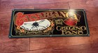 Vintage Casablanca Worlds Finest Ceiling Fans Sign Pasadena California 9x24
