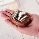 1 Piece 8-key Mini Kalimba - Cute Water Drop Portable Thumb Piano With Exquisite