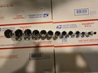 Stanley Proto J52112 13 Piece 12 Point 3 8  Drive Deep Socket Set - New