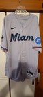 Castillo 2024 Miami Marlins Game Worn Used Jersey