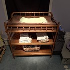 Vintage Wood Jenny Lind Baby Changing Table  Excellent Condition  Rare Find