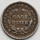 1837 Liberty Seated Half Dime