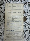 Us Saving Stamps 10 Cents Booklet - 23 Vintage Saving Stamps