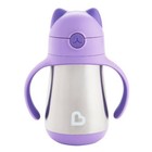 Munchkin Cool Cat Stainless Steel Straw Cup - 8oz